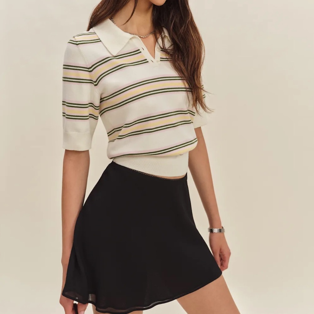 Reformation Brandy Mini Skirt